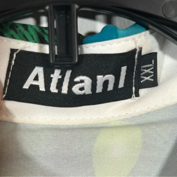 Atlanl Christmas Tuxedo Print Button Down Shirt Men’s XXL Holiday Party - Picture 5 of 12